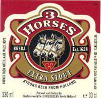 Oranjeboom Bierbrouwerij, 3 Horses Extra Stout