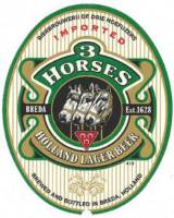 Oranjeboom Bierbrouwerij, 3 Horses Holland Lager Beer