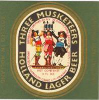 Oranjeboom Bierbrouwerij, Three Musketeers Holland Lager Beer