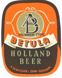 Oranjeboom Bierbrouwerij, Betula Holland Beer Pilsner Type