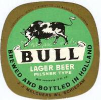 Oranjeboom Bierbrouwerij, Bull Lager Beer Pilsner Type