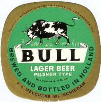 Oranjeboom Bierbrouwerij, Bull Lager Beer Pilsner Type