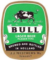 Oranjeboom Bierbrouwerij, Bull Lager Beer Pilsner Type