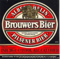 Oranjeboom Bierbrouwerij, Brouwers Bier Pilsener Bier