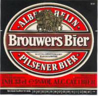 Oranjeboom Bierbrouwerij, Brouwers Bier Pilsener Bier