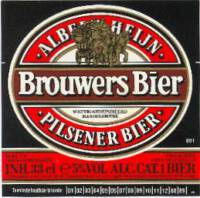 Oranjeboom Bierbrouwerij, Brouwers Bier Pilsener Bier