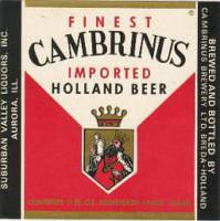 Oranjeboom Bierbrouwerij, Cambrinus Imported Holland Beer