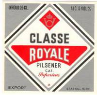 Oranjeboom Bierbrouwerij, Classe Royale Pilsener Superieur Export