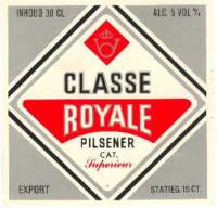 Oranjeboom Bierbrouwerij, Classe Royale Pilsener Superieur Export