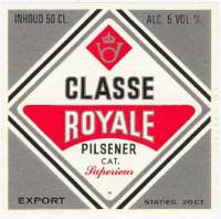 Oranjeboom Bierbrouwerij, Classe Royale Pilsener Superieur Export