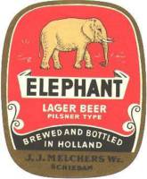 Oranjeboom Bierbrouwerij, Elephant Lager Beer Pilsner Type