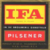 Oranjeboom Bierbrouwerij, IFA Pilsener