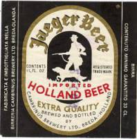 Oranjeboom Bierbrouwerij, Jaeger Beer Holland Beer