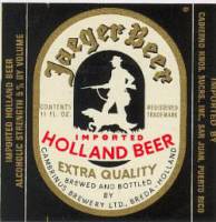 Oranjeboom Bierbrouwerij, Jaeger Beer Holland Beer