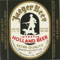 Oranjeboom Bierbrouwerij, Jaeger Beer Holland Beer