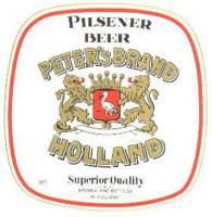 Oranjeboom Bierbrouwerij, Peter's Brand Holland Pilsener Beer