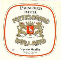 Oranjeboom Bierbrouwerij, Peter's Brand Holland Pilsener Beer