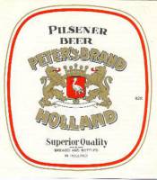 Oranjeboom Bierbrouwerij, Peter's Brand Holland Pilsener Beer