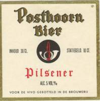 Oranjeboom Bierbrouwerij, Posthoorn Bier Pilsener