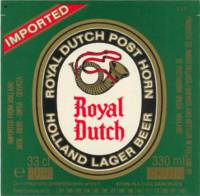 Oranjeboom Bierbrouwerij, Royal Dutch Holland Lager Beer