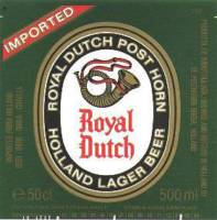 Oranjeboom Bierbrouwerij, Royal Dutch Holland Lager Beer