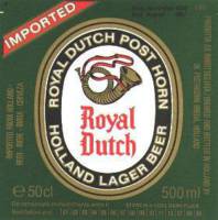 Oranjeboom Bierbrouwerij, Royal Dutch Holland Lager Beer
