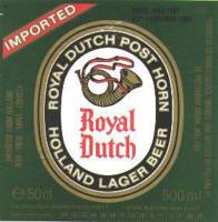 Oranjeboom Bierbrouwerij, Royal Dutch Holland Lager Beer