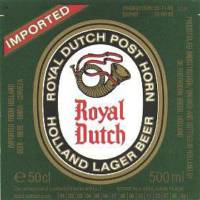 Oranjeboom Bierbrouwerij, Royal Dutch Holland Lager Beer