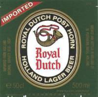 Oranjeboom Bierbrouwerij, Royal Dutch Holland Lager Beer