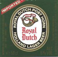 Oranjeboom Bierbrouwerij, Royal Dutch Holland Lager Beer