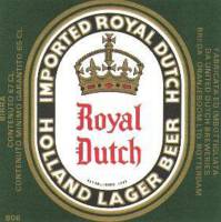 Oranjeboom Bierbrouwerij, Royal Dutch Holland Lager Beer