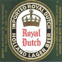 Oranjeboom Bierbrouwerij, Royal Dutch Holland Lager Beer