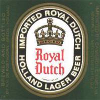 Oranjeboom Bierbrouwerij, Royal Dutch Holland Lager Beer