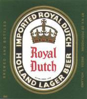 Oranjeboom Bierbrouwerij, Royal Dutch Holland Lager Beer