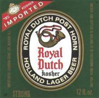 Oranjeboom Bierbrouwerij, Royal Dutch Kosher Holland Lager Beer