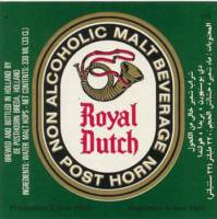 Oranjeboom Bierbrouwerij, Royal Dutch Non Alcoholic Malt Beverage