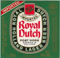 Oranjeboom Bierbrouwerij, Royal Dutch Posthorn Holland Lager Beer