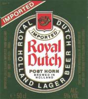 Oranjeboom Bierbrouwerij, Royal Dutch Posthorn Holland Lager Beer