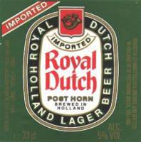 Oranjeboom Bierbrouwerij, Royal Dutch Posthorn Holland Lager Beer