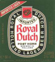 Oranjeboom Bierbrouwerij, Royal Dutch Posthorn Holland Lager Beer