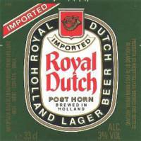 Oranjeboom Bierbrouwerij, Royal Dutch Posthorn Holland Lager Beer