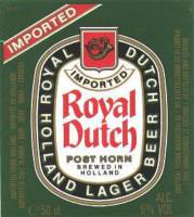 Oranjeboom Bierbrouwerij, Royal Dutch Posthorn Holland Lager Beer