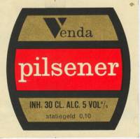 Oranjeboom Bierbrouwerij, Venda Pilsener