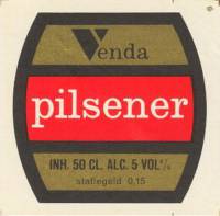 Oranjeboom Bierbrouwerij, Venda Pilsener
