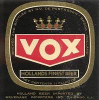 Oranjeboom Bierbrouwerij, Vox Hollands Finest Beer