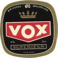 Oranjeboom Bierbrouwerij, Vox Superieur