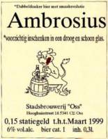 Bierbrouwerij Oijen, Ambrosius