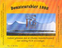 Utrechtse Stoombierbrouwerij Oudaen, Donateursbier 1998