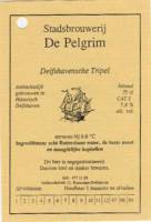 Stadsbrouwerij De Pelgrim, Delfshavensche Tripel