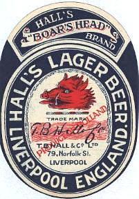 Phoenix, Hall's Lager Beer